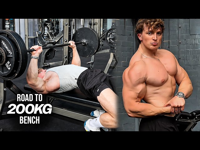 Road to 200KG | Raw Bench & Upper Body