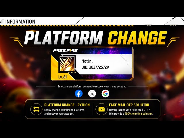 Platform change / Fake Mail OTP Solution Via E-mail 100% Working Python source code 📁 JNL & Crowx 🔥