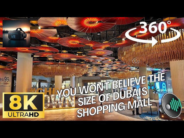 You Won't BELIEVE the SIZE of Dubai's Shopping Mall