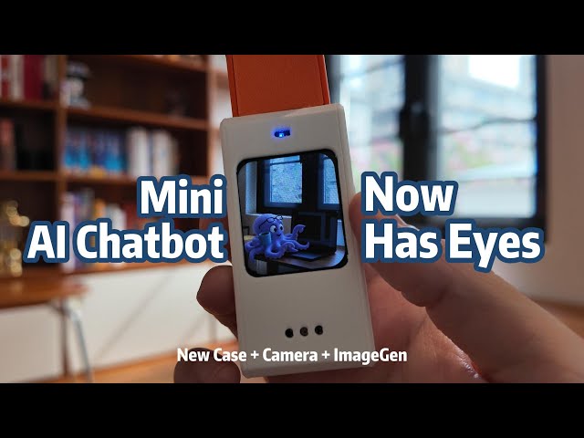 I Gave My Tiny Offline AI a Body — And Now It Has Eyes