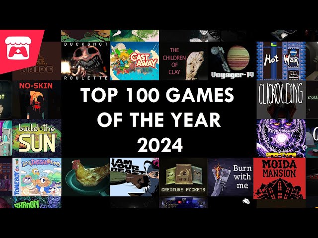 Itch.io's Top 100 Games of the Year 2024!