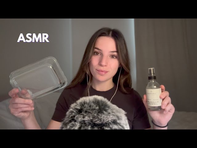 ASMR Tapping with Glass Sounds