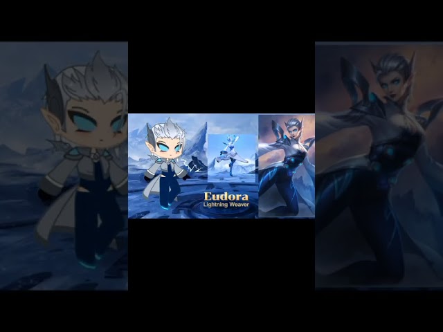 MLBB - Eudora ft. Gacha Club #shorts  #mobilelegends  #gachaclub