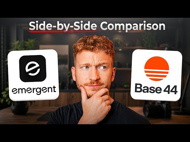 Emergent vs Base44: Same Prompt, Same App — Who Wins?