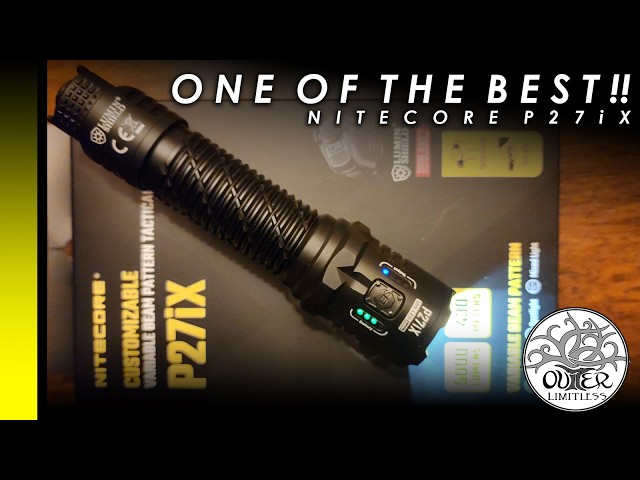 The Ultimate Duty Flashlight? Nitecore P27iX Review | 5000 Lumen Tactical Power | One of the BEST!!