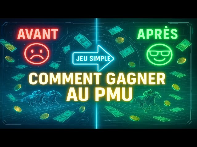 Comment Gagner De L'Argent au PMU Avec Le JEU SIMPLE ✔️ Gagner aux Courses Hippique Pronostic Quinté