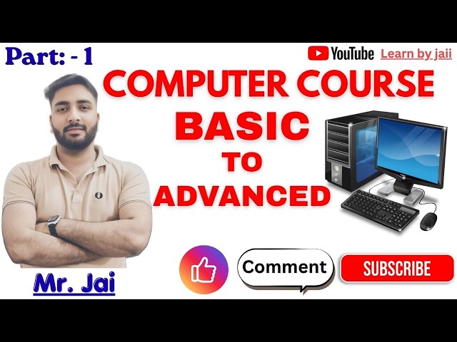 Basic to Advanced Computer Course (Deep Explanation of All Tools) Free Crash Course
