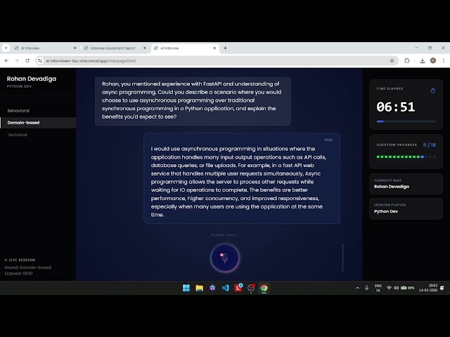 AI Interviewer — Practice Smart, Interview Better