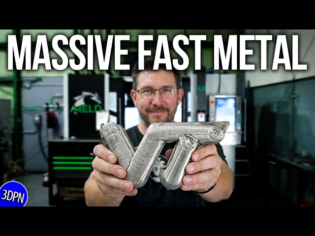 AFSD - LARGE METAL 3D PRINTING!