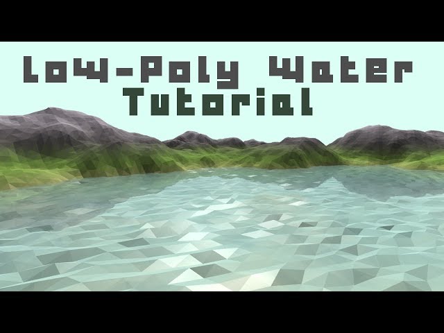 OpenGL Low-Poly Water Tutorial