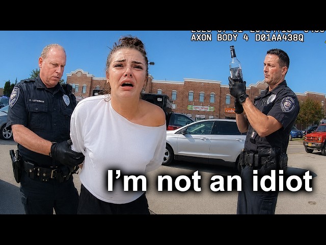 Cops vs Dumbest Women Who Have More Alcohol Than Blood