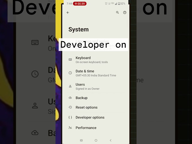 how to enable /developer options in redmi note 10 pro - redmi note 10 pro developer options #shorts
