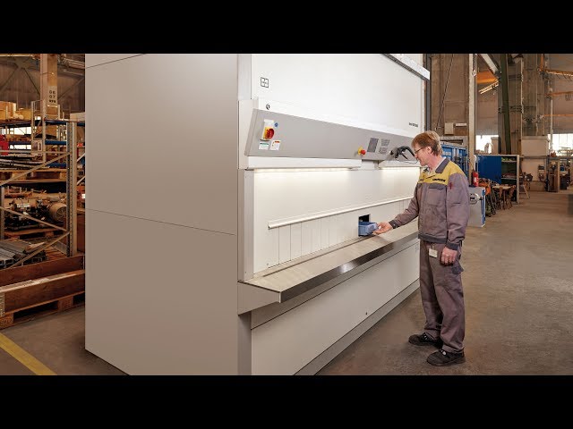 Sichere und gesicherte Bereitstellung von Werkzeugen und Kleinteilen mit dem Hänel Lockomat®