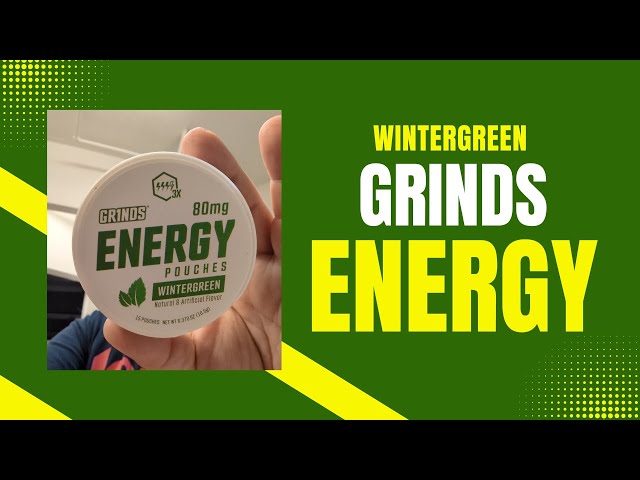 Grinds Wintergreen Energy Pouches Review