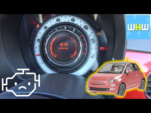 Easy Fix for CHECK ENGINE Fault on a Fiat 500 - Fault Code P0512-24