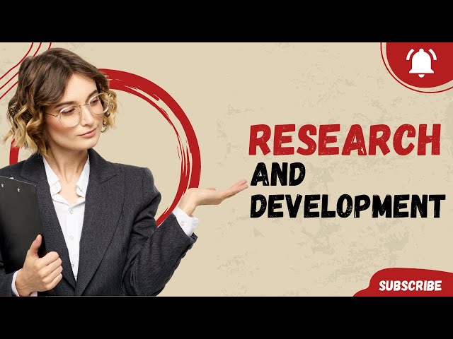 Research and Development 1
