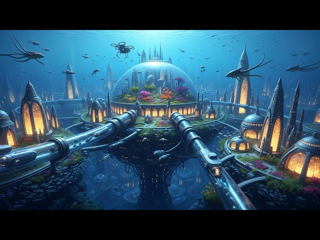 The Underwater World City | A Sci-Fi AI Film (4K)