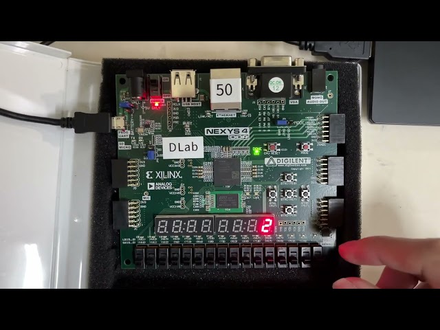 Dlab Lab05-2 BCD Sequence Generator