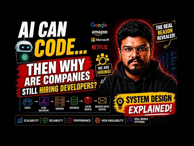 AI Can Write Code… Then Why Are Companies Still Hiring Developers ?