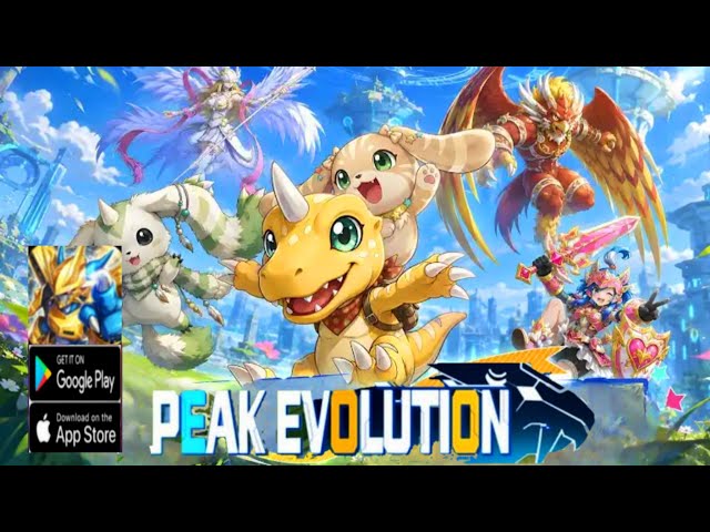 Peak Evolution Gameplay - Digimon RPG Game Android