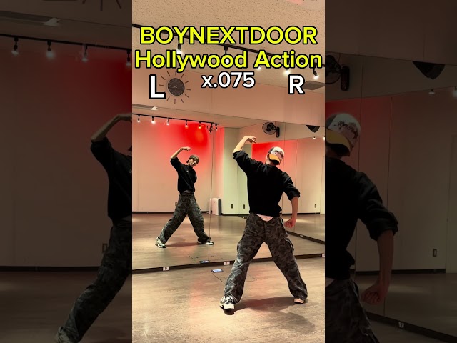 BOYNEXTDOOR-"HollywoodAction"DANCE tutorial | slow music