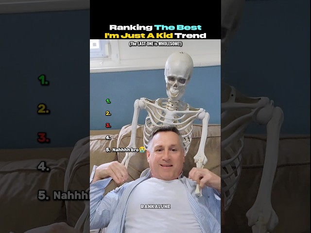 Ranking The Best I'm Just A Kid Trend