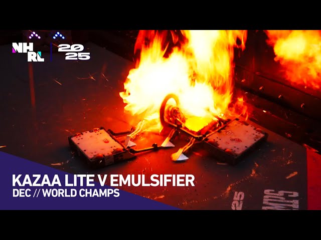 NHRL 2025 Dec World Champs, 30lb QF: KaZaA Lite v Emulsifier