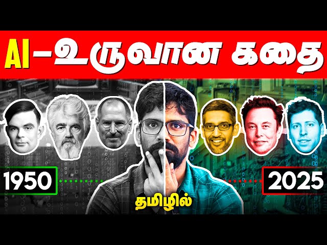 How AI Evolved from Start to Now ?🤔– Full Explaination in Tamil | AI Coach John