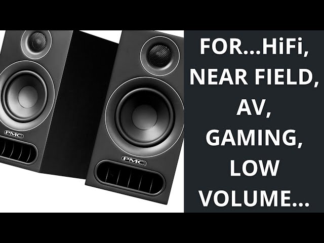 PMC PRODIGY1 STAND MOUNT SPEAKERS. COMPARED TO SPENDOR AND LEAK SPEAKERS AND IN NEAR-FIELD MODE!