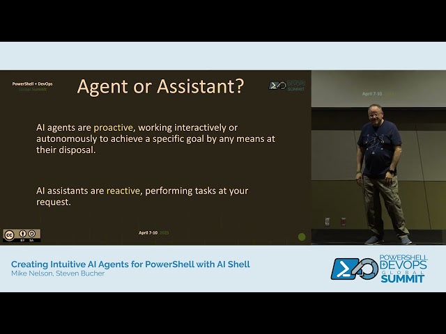 Creating Intuitive AI Agents for PowerShell with AI Shell by Mike Nelson, Steven Bucher