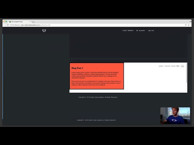 OCA Prep Lesson 3: CSS Position & Specificity