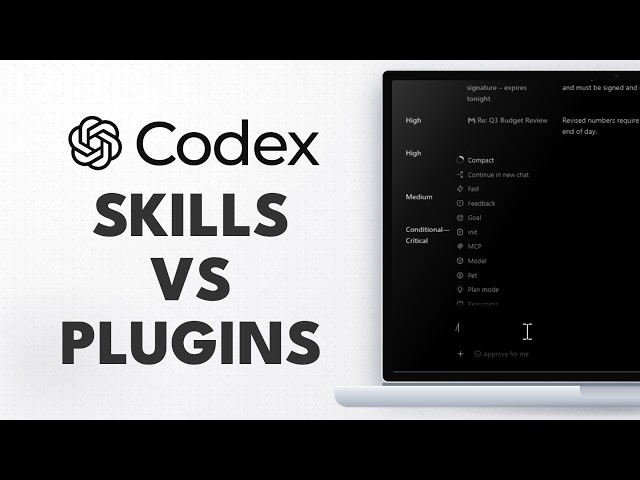 Codex Skills vs Plugins: How to Know Which One to Use (Step by Step)