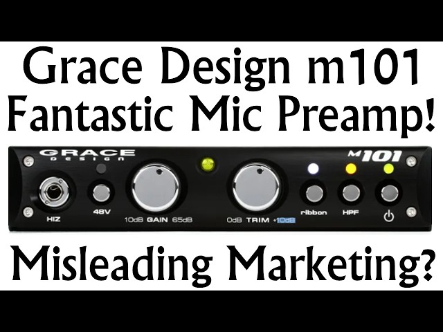 Grace Designs m101 Mic Preamp Reverse Engineering (well executed, but standard, INA163 design)