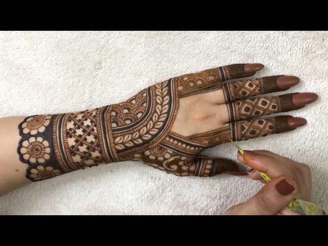 Latest mehendi design back hand 😍 | Mehandi ke design !