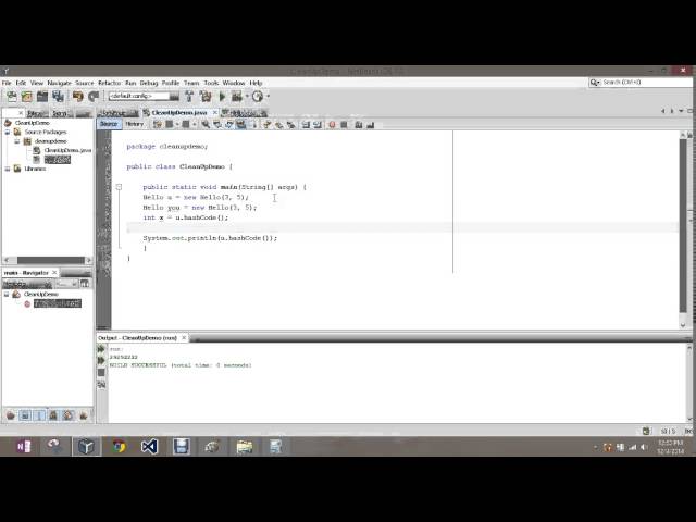 Object Class Method   hashCode
