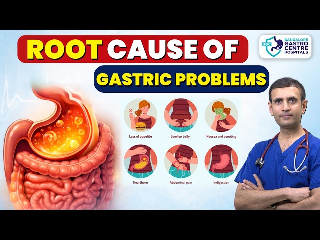Gastric Problems Root Cause Explained: Gas, Acidity, Indigestion, Bloating (Stop It Naturally)