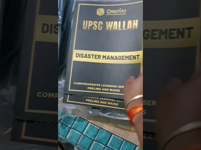 PW Only IAS Study material unboxing #iasmotivation #ias