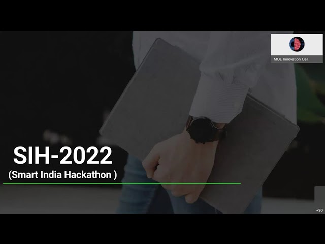 SIH-2022 | EVALUATOR SESSION | 2.0