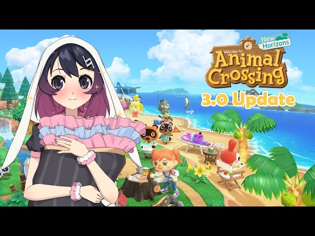 【Animal Crossing New Horizons】Game got updated! Let's get back in our Island!