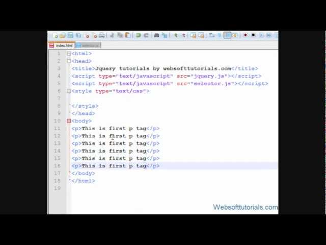 jquery tutorials for beginners - 13 - this selector in jquery