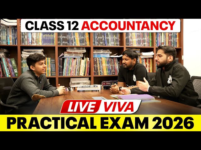 Class 12 Accountancy Practical Mock Viva 2026 😱🔥| Real Questions & Tips
