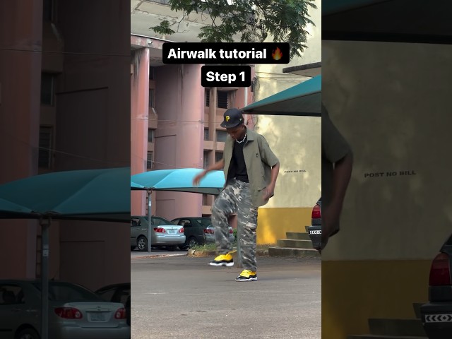 Air walk tutorial 🔥 #funk #remix #airwalk #tutorial #dance #shortsfyp #shorts #slickback #jubislide