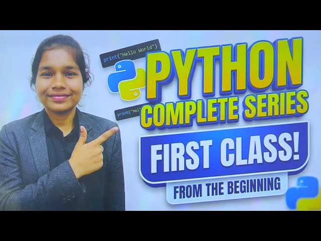 PYTHON 1st CLASS