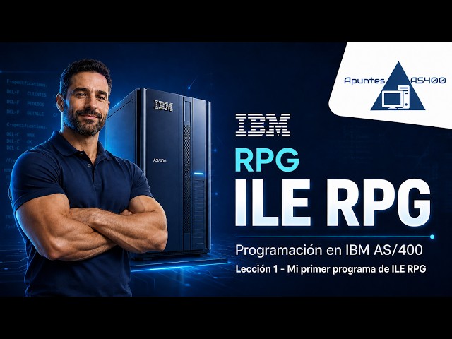 MASTERCLASS ILE RPG LECCION 1 - MI PRIMER PROGRAMA ILE RPG 400