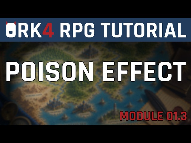 How to Set Up Poison Effects - ORK 4 RPG Tutorial | Unity
