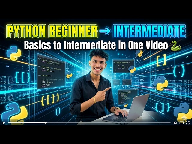 Learn Python in Sinhala | Complete Beginner to Intermediate Guide