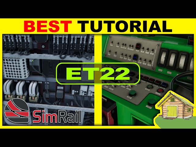 ET22 Cold and Dark Start Beginners Guide   |   SimRail ET22 243 Tutorial