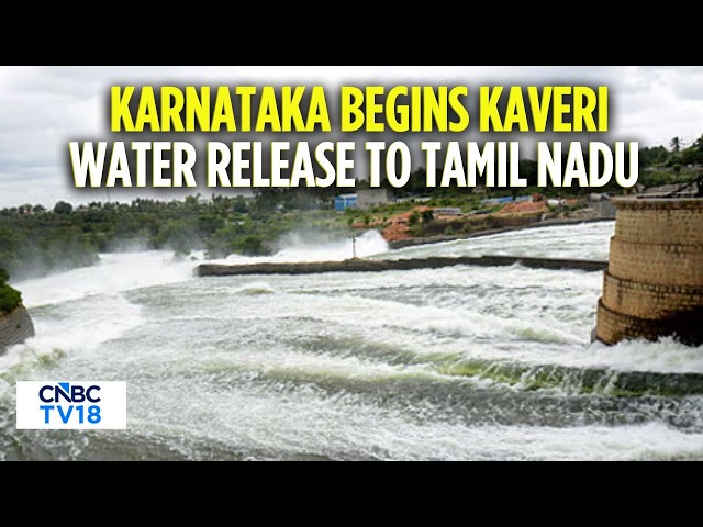 Karnataka Begins Kaveri Water Release to Tamil Nadu From Kabini Dam | Kabini Dam