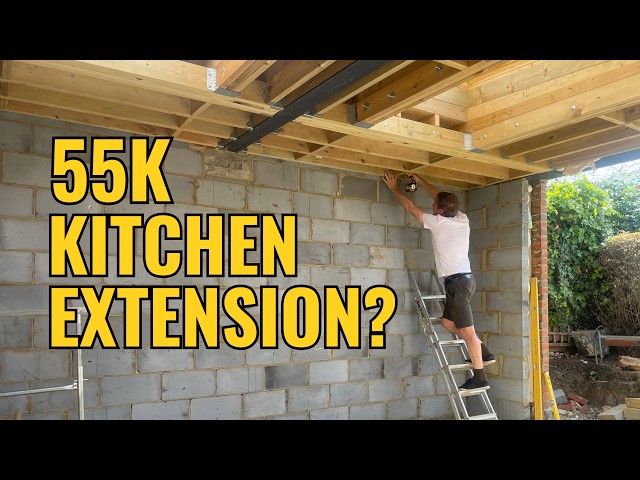 Building a £130k Kitchen Extension for £55,000 (Satisfying ASMR Timelapes)