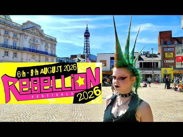 Blackpool Rebellion Festival celebrates 50 years of Punk